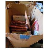 Large Box of Old Board and Card Games
