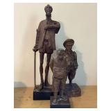 Ouro Artesania Wood Don Quixote Sculpture Set