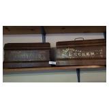 Ritzner and Decker Wood Sewing Machine Covers