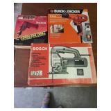 Makita Drill, Black & Decker Drill, Bosch JIG