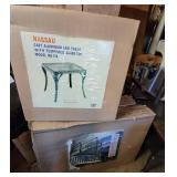 Three New Nassau Outdoor End Tables
