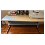 Metal and Wood Desk, 30ï¿½ x 5ï¿½, 27ï¿½ Tall