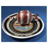 Pickman S.A. Sevilla Plate and Folk Armadillo