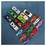15 Die-Cast Toy Cars in Box