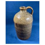 Stoneware Jug with Handle and Glazed Finish