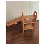 Pine Furniture With Heart Cutouts