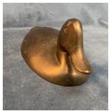 Cast Iron Duck Decoy Figurine
