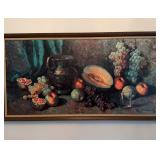 Still Life Fruit Print, 50.5"x27"