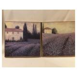 20"x20" J. Wiens Landscape Prints on