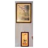 Framed Wall Art Prints, 12x7" & 13x17"