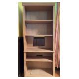 Wooden Entertainment Center, 21x14x71"