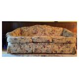 Clayton Marcus Floral Upholstered Sofa, 88"