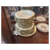 Lenox China Dinnerware Set with Serving Items