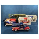 Pepsi-Cola Diecast Collectible Trucks Lot