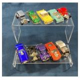 10 Die-Cast Hot Rod Toy Cars