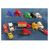 Die-Cast Semi Truck Toy Collection