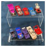 10 Diecast Toy Cars Assorted Models