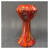 Vintage Kralik Chalice Shaped Stretch Splatter