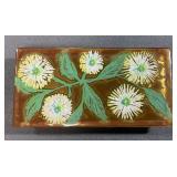 Higgins Gold Signature Fused Tray, Country Garden