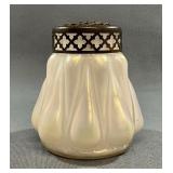Antique Kralik Glatt Pearl Iridescent Frog Vase