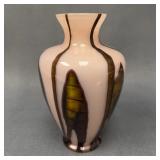 Wilhelm Kralik "Bambus" Glass Vase, Czechoslovakia