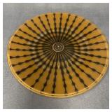 Frances & Michael Higgins Vintage Fused Plate 11"
