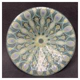 Frances & Michael Higgins Fused Art Glass Bowl