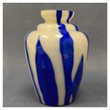 Wilhelm Kralik Bambus Design Art Glass Vase