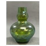 Antique Loetz Creta Papillon Double Gourd Vase