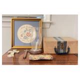 Framed 12.5x12.5 Floral Friendship Print