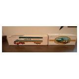 Hess Toy Truck Set with Original Boxes