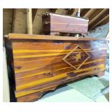 Cedar Chests with Star Inlay, Two Sizes