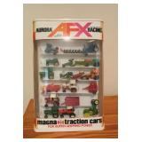 Aurora AFX Magna Traction Cars Set in Case