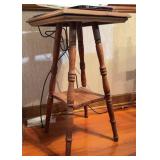 Wood Side Table 16x16x29 Inches