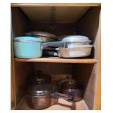 Cookware Including Dutch Oven and Skillets