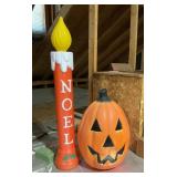 Noel Candle and Jack-O
