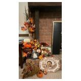 Thanksgiving Pilgrim Figures Turkey Tray Lot