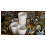 Vintage Character & Hobnail Glasses