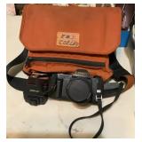 Canon T50 35mm SLR Camera With Canon Speedlite