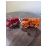 Allis Chalmers Cast Iron Tractor Toys