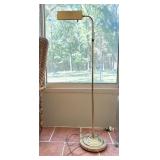 Brass Adjustable Floor Lamp, 45ï¿½ Tall