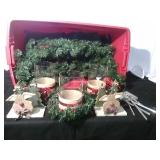 Christmas Candle Holders and More