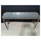 Glass Top Sofa Table