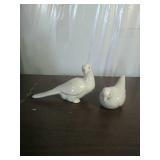 White Bird Statues