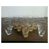 Assorted Tealight Candle Glasses