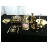 Assorted Brass Decor and More
