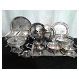 Silver Plate Dinnerware