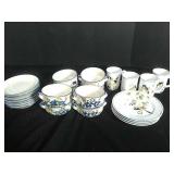 Blue and White Dinnerware