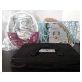 Baskets, Corner Shelves, Knife Set & Footbath