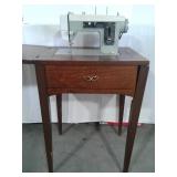 Sewing Cabinet & Kenmore Machine